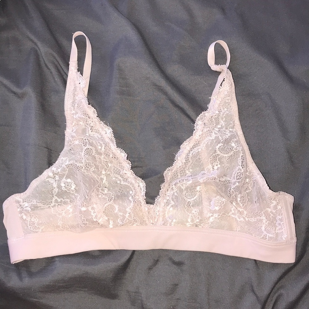 Lacey Pink Bralette